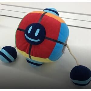 New Mighty No. 9 Dekkai Mega Xel Plush Nuigurumi Kickstarter Comcept Cube NWT